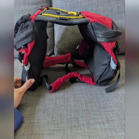 Mountainsmith Dog Pack Medium Red and Black Size Medium - Picture 4 of 5